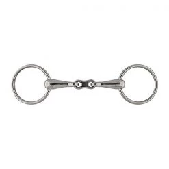 Jacks Imports Loose Ring French Snaffle Bit 5"