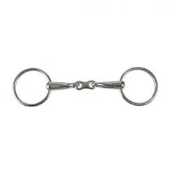 Jacks Imports French Loose Ring Snaffle Bit 5"