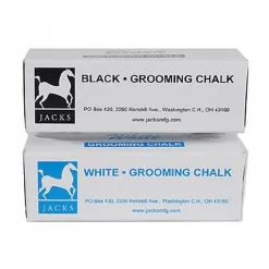 Jacks Imports Jacks Equine Grooming Chalk BLACK