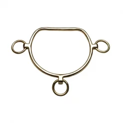 Jacks Imports Solid Brass Chifney Bit 4-1/2"