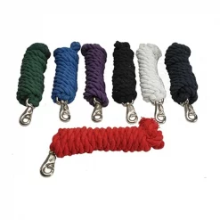Jacks Imports Cotton Lead Rope with Bull Snap NAVY
