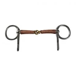 Jacks Imports Copper Wire Wrap Snaffle Bit
