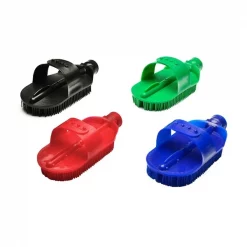 Jacks Imports Curry Comb with Hose Attachment BLACK