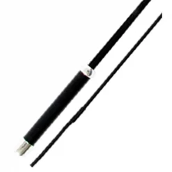 Jacks Imports Dressage Whip with Leather Handle BLACK 36" 90CM