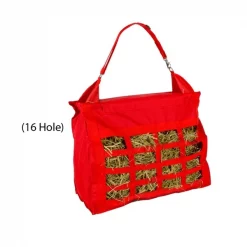 Jacks Imports Slow Feed Hay Bag Tote-16 Hole FOREST