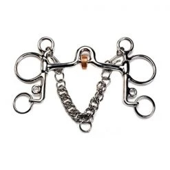 Jacks Imports English Pelham Roller Mouth Bit