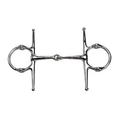 Jacks Imports Full Cheek Gag Snaffle Bit