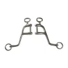 Jacks Imports Stainless Steel Walking Cheeks Bit 8" DRAFT
