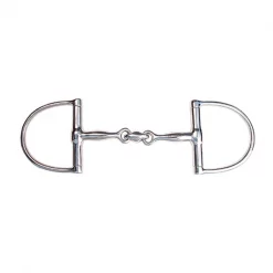 Jacks Imports Stainless Steel Horizontal Elliptical Link Dee Ring Bit 5-1/4"