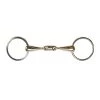 Jacks Imports German Silver Elliptical Link Snaffle Bit 5-1/8"