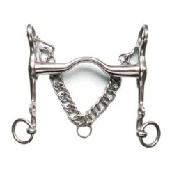 Jacks Imports Stainless Steel Medium Port Weymouth Bit 5"