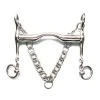Jacks Imports Stainless Steel Low Port Weymouth Bit 5"