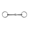 Jacks Imports Stainless Steel Loose Ring Snaffle Bit 5-1/2"