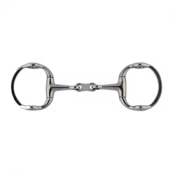 Jacks Imports Stainless Steel French Link Gag Bit 4-3/4"