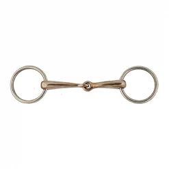 Jacks Imports German Silver Loose Ring Bradoon Bit 4-3/4"