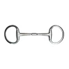 Jacks Imports Stainless Steel Copper Inlay Eggbutt Snaffle Bit 5"