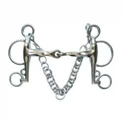 Jacks Imports Twisted Jointed Pelham Mouth Bit