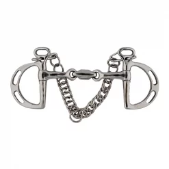 Jacks Imports Elliptical Link Uxeter Kimberwick Bit 5-1/2"