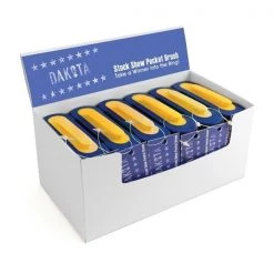 Desert Equestrian Dakota Star Show Pocket Brush Blue & Yellow