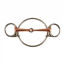 Jacks Imports Dexter Ring Racing Copper Mouth Bit 4-3/4"