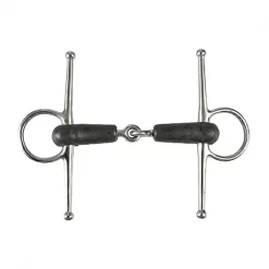 Jacks Imports Full Cheek Soft Rubber Bit 4-3/4"