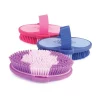 Desert Equestrian Equestria Sport Oval Strap-Back Brush 6-3/4" PINK
