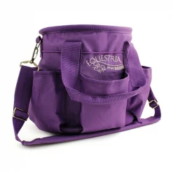 Desert Equestrian Equestria Sport Purple Grooming Tote Bag