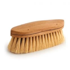 Desert Equestrian Equestria Gold Charger Finishing Brush 8-1/4"