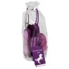 Desert Equestrian Equestria Sport Duffel Bag Grooming Set 4 piece Purple