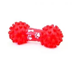 Coastal Pet Rascals Vinyl Small Spiked Dumbbell 6.5"