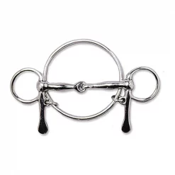 Jacks Imports Dexter Ring Half Cheek Bit 4-3/4"