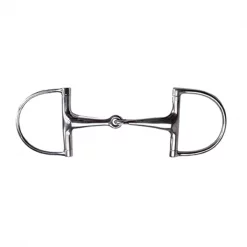 Jacks Imports Stainless Steel Hollow Jointed Dee Ring Bit 5"