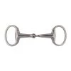 Jacks Imports Solid Jointed Mouth Eggbutt Snaffle Bit 5"