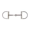 Jacks Imports Jointed Mouth Dee Ring Snaffle Bit 4-1/2"