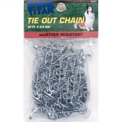Coastal Pet Titan Twisted Link Tie Out Chain 2.5 mm 15'
