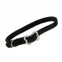 Coastal Pet Sunburst Collar with Nylon Bone Buckle BLACK