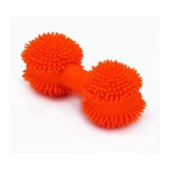 Coastal Pet Rascals Latex Mini Spiny Dumbbell 3.5"