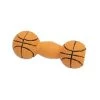 Coastal Pet Rascals Latex Basketball Dumbbell 4"