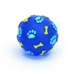 Coastal Pet Rascals Vinyl Bone Print Ball 3"