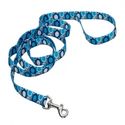 Coastal Pet Pet Attire Styles Leash 1" x 6' PINK DOTS