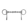 Jacks Imports Waterford Stainless Steel Half Cheek Snaffle Bit
