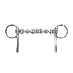Jacks Imports Waterford Stainless Steel Half Cheek Snaffle Bit