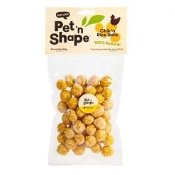 Pet N Shape Pet 'n Shape Chik 'n Rice Balls All-Natural Dog Treats 4 OZ