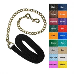 Jacks Imports Lead Shank with 30" Solid Brass Chain ROYAL