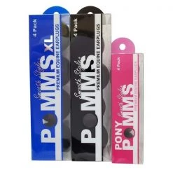 Equine Healthcare International POMMS Smooth Style Equine Ear Plugs BLACK PONY