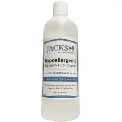 Jacks Inc. Jacks Hypoallergenic 2-in-l Shampoo & Conditioner 16 oz.