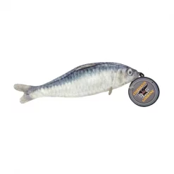 Iron Cat Sardine with Catnip Pouch