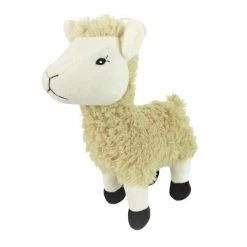 Steel Dog Barnyard Llama with Tennis Ball