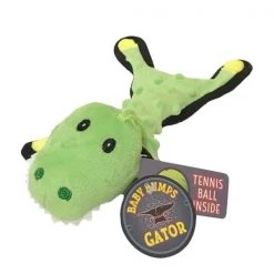 Steel Dog Bumpie Baby Gator with Tennis Ball & Rope