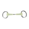 Jacks Imports Apple Jointed Mouth Eggbutt Snaffle Bit 5-1/2"